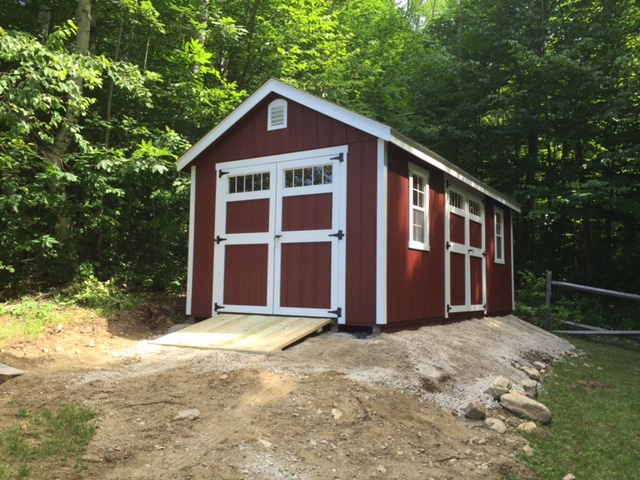Recent jobs shed installation