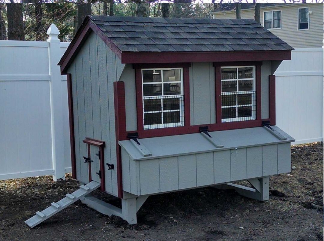 4x6 chicken coop delivered to Troy, NY