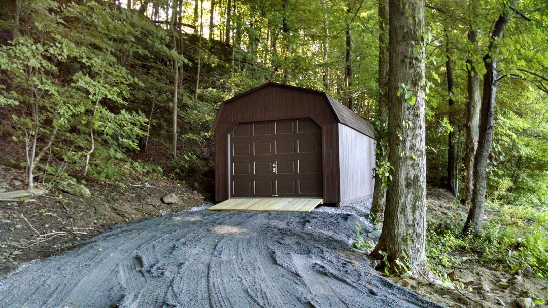 12x20 Dutch Garage delivered and installed to Hillsdale, NY