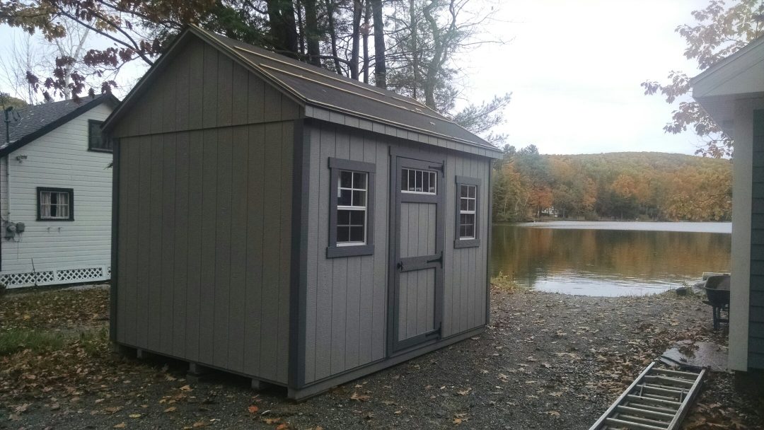 10x12 A-Frame shed delivered to Canaan, NY
