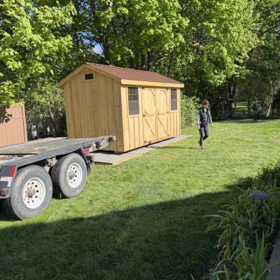8x14 Pine Board And Batten Shed
